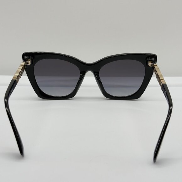 Burberry BE4372U 30018G Marianne Sunglasses Black Grey Gradient 52mm **READ** - Picture 7 of 14